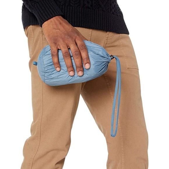 Mens Vest XL Blue Puffer Lightweight Water Resistant Packable - Picture 6 of 8